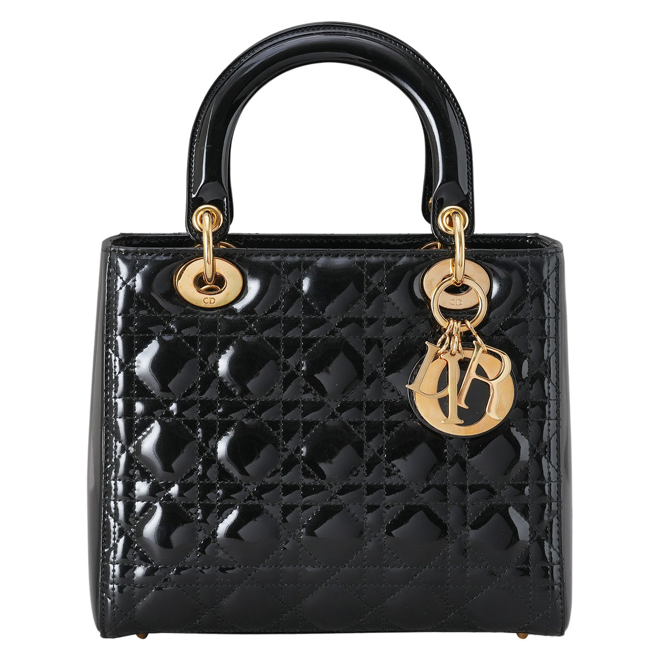 CHRISTIAN DIOR(USED)디올 페이던트 레이디 디올 미듐